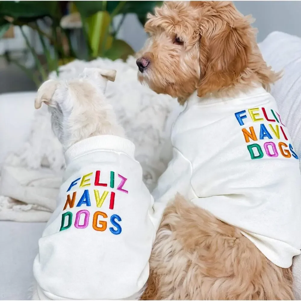 Felix Navi Dogs Pullover - Size Medium - NWOT